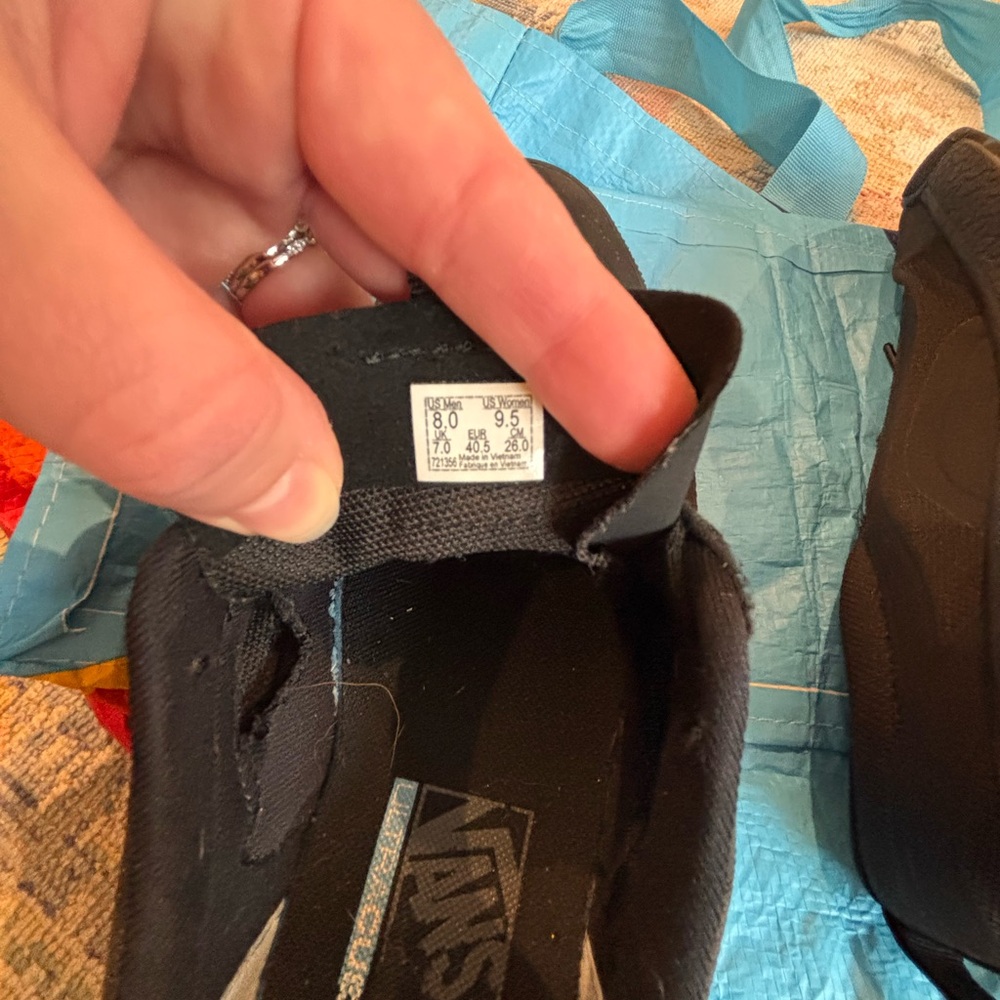 Vans Classic Black Shoes